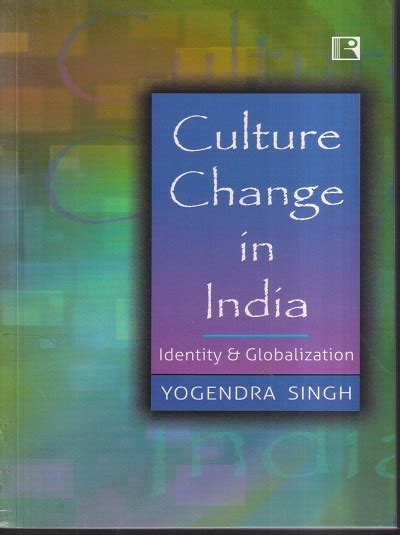 Book cover: Culture change in India